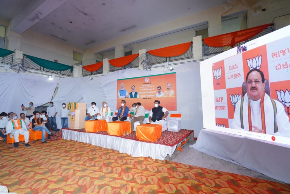 अक्टूबर से लेकर दिसंबर तक हम ऐसी स्थिति में होंगे कि सभी नागरिकों का वैक्सीनेशन हो जाए-जे पी नड्डा


